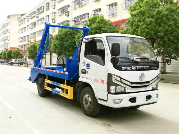 程力威牌CLW5070ZBS6型擺臂式垃圾車