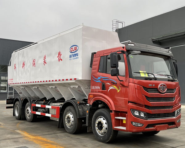 程力牌CL5315ZSL6SS型散裝飼料運輸車